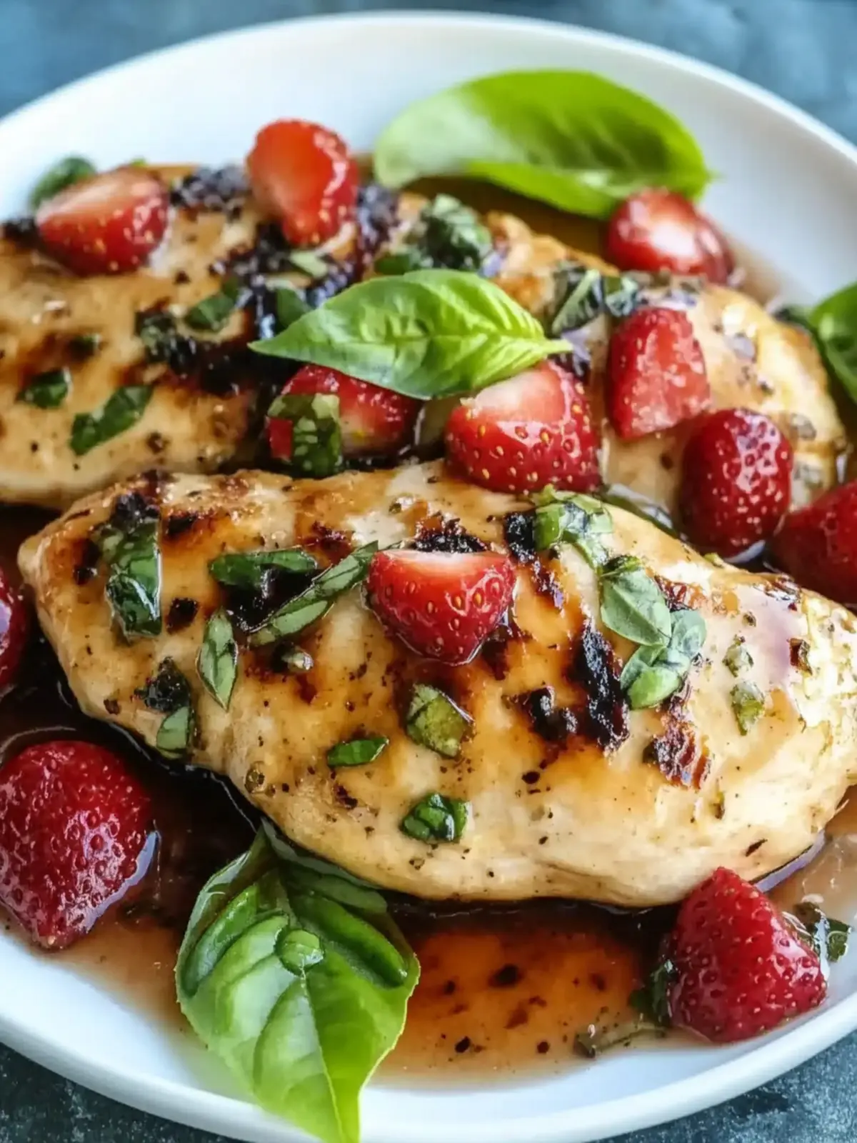 Strawberry Basil Chicken