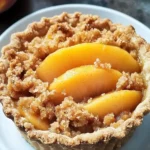 Crumble Mini Peach Pie: Simple Sweet Treats for Summertime Bliss 6 Crumble Mini Peach Pie