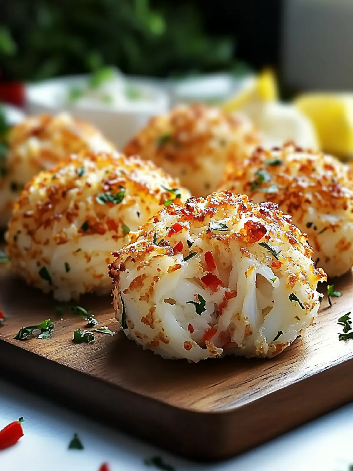 Irresistible Crab Bombs Appetizer: Quick & Easy to Make! 2 Crab Bombs Appetizer