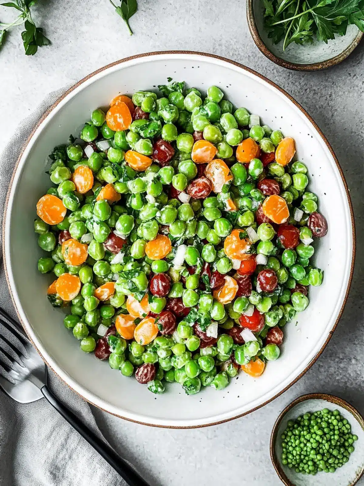 Creamy Pea Salad Recipe for Fresh Spring Flavors 5 Pea Salad