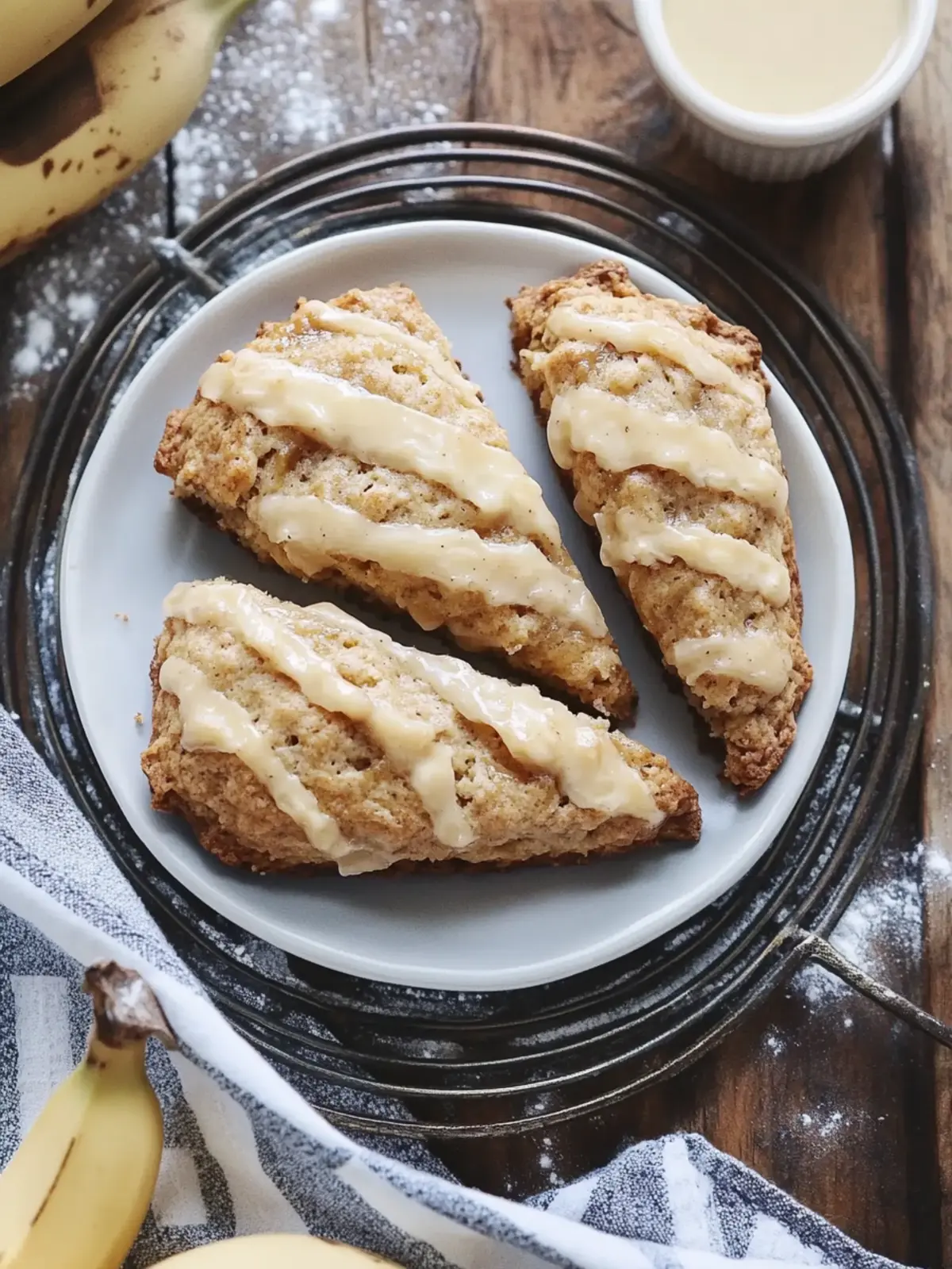 Irresistible Banana Bread Scones That Will Brighten Mornings 3 Banana Bread Scones