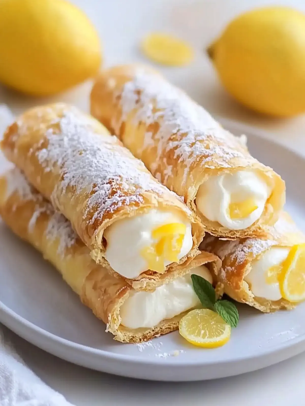 Lemon Meringue Pie Cannoli: A Fresh Twist on a Classic Treat 4 Lemon Meringue Pie Cannoli