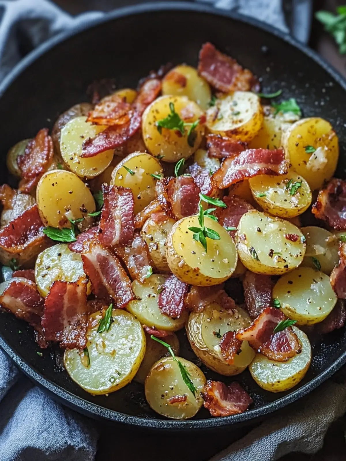 Irish Bacon Potato Skillet