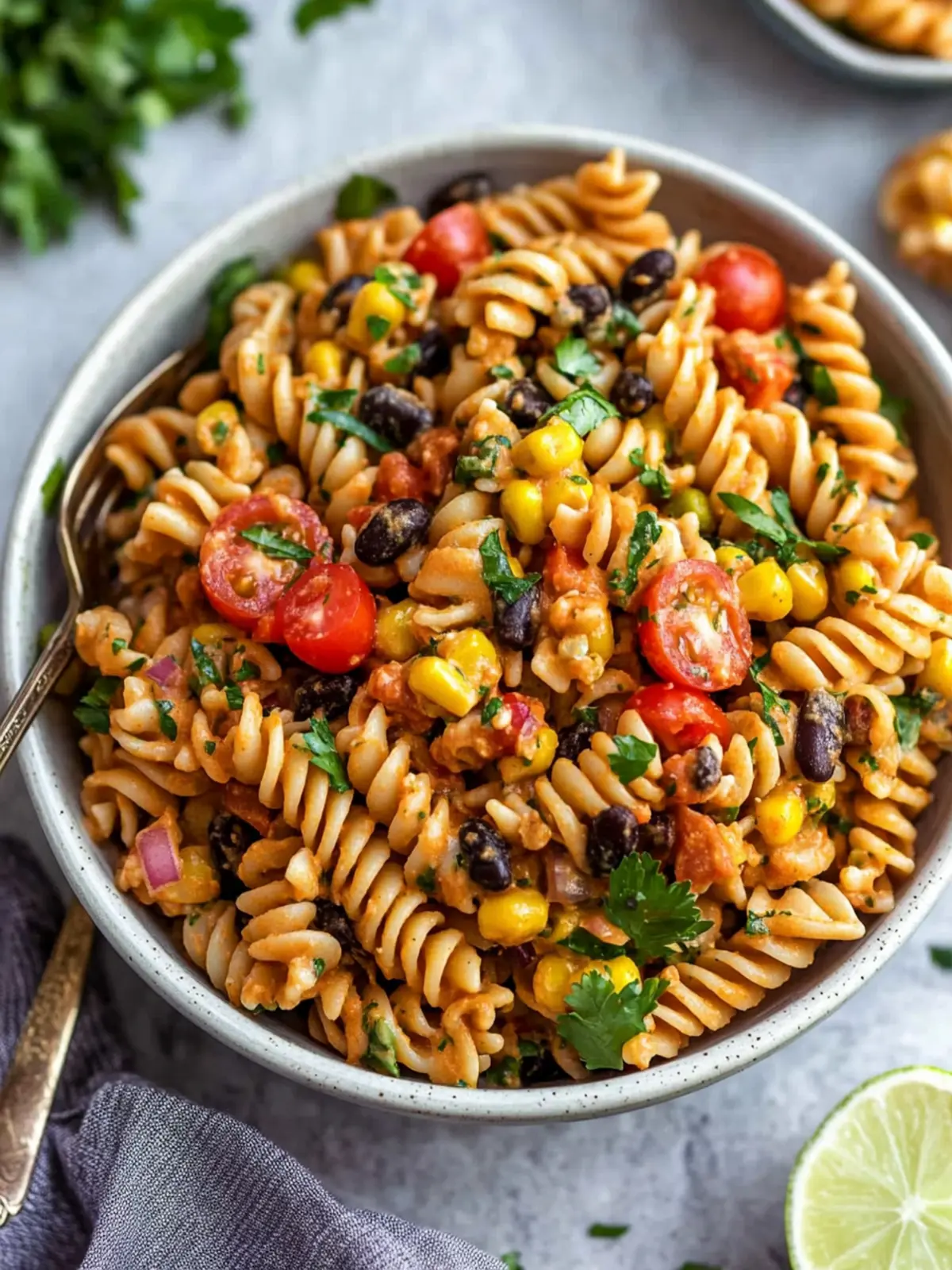 Vegan Southwest Pasta Salad