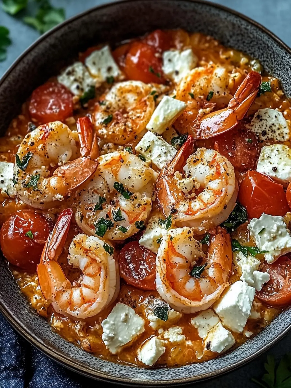 Mediterranean Shrimp & Feta: 30-Minute Flavor Explosion 4 Mediterranean Shrimp & Feta