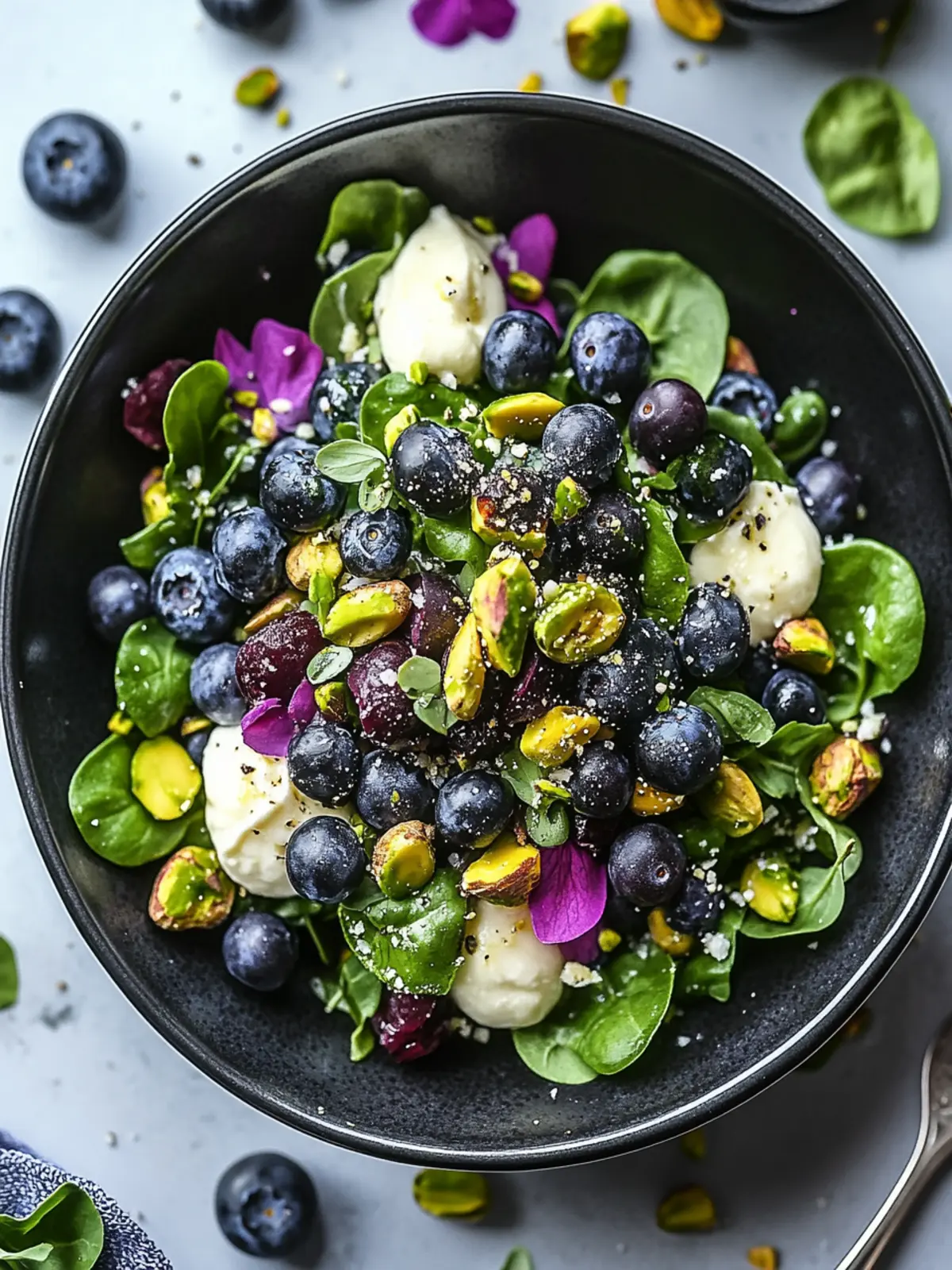 Blueberry Pistachio Spring Salad for a Refreshing Boost 4 Blueberry Pistachio Spring Salad