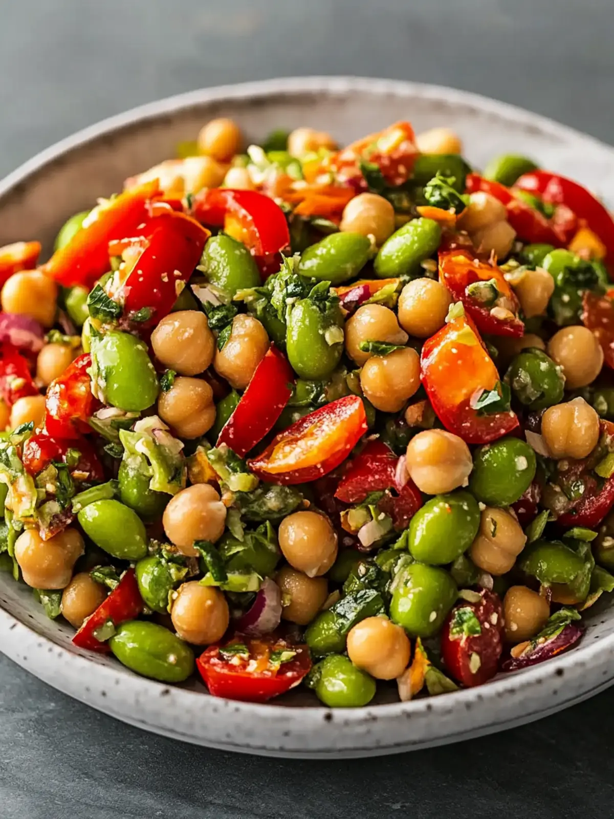 Chickpea Edamame Salad: A Fresh Twist on Healthy Eating 5 Chickpea Edamame Salad