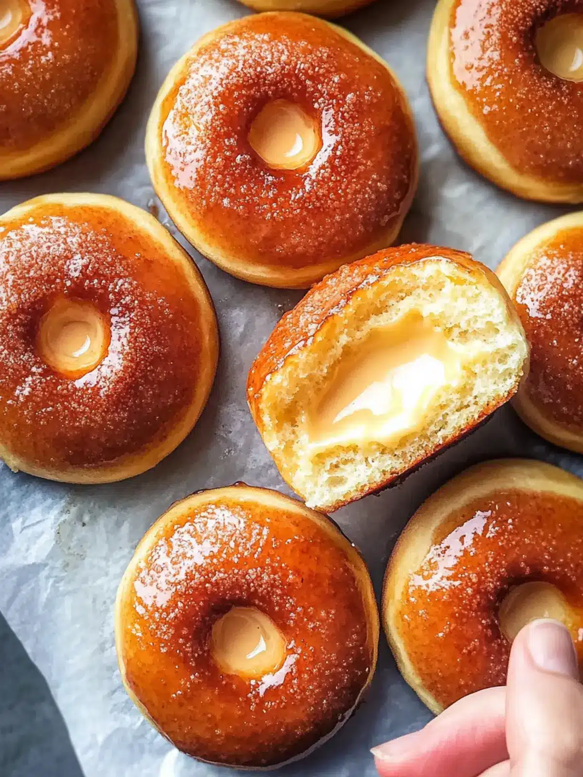Baked Crème Brûlée Donuts That Melt in Your Mouth! 5 Baked Crème Brûlée Donuts