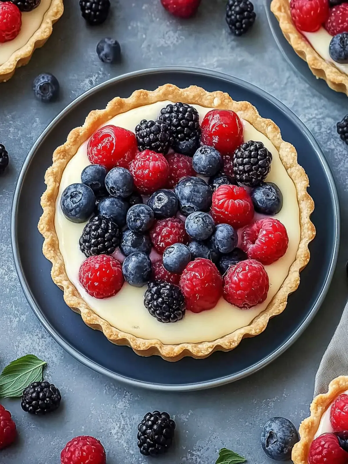 Decadent Fruit Tart with Mascarpone: Your New Favorite Dessert 2 Fruit Tart with Mascarpone