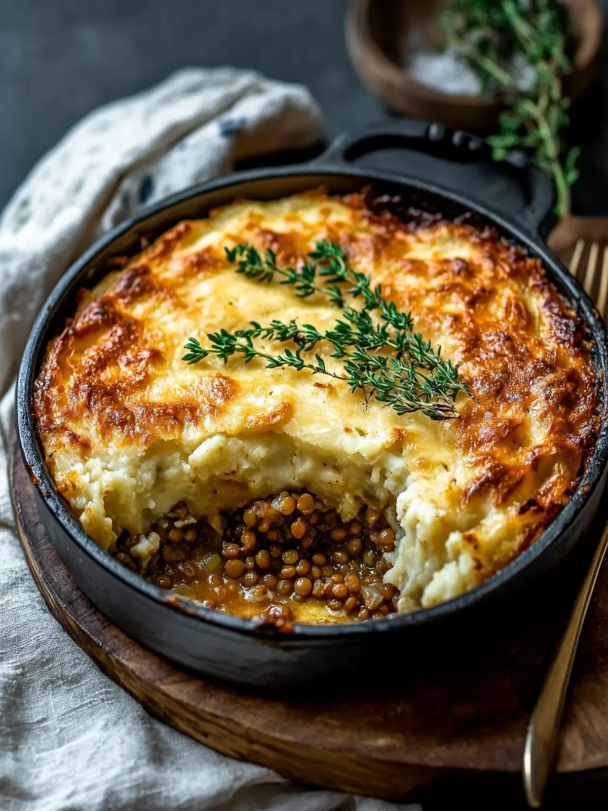 Hearty Lentil and Onion Shepherds Pie: Comfort Food Redefined 3 Hearty Lentil and Onion Shepherds Pie