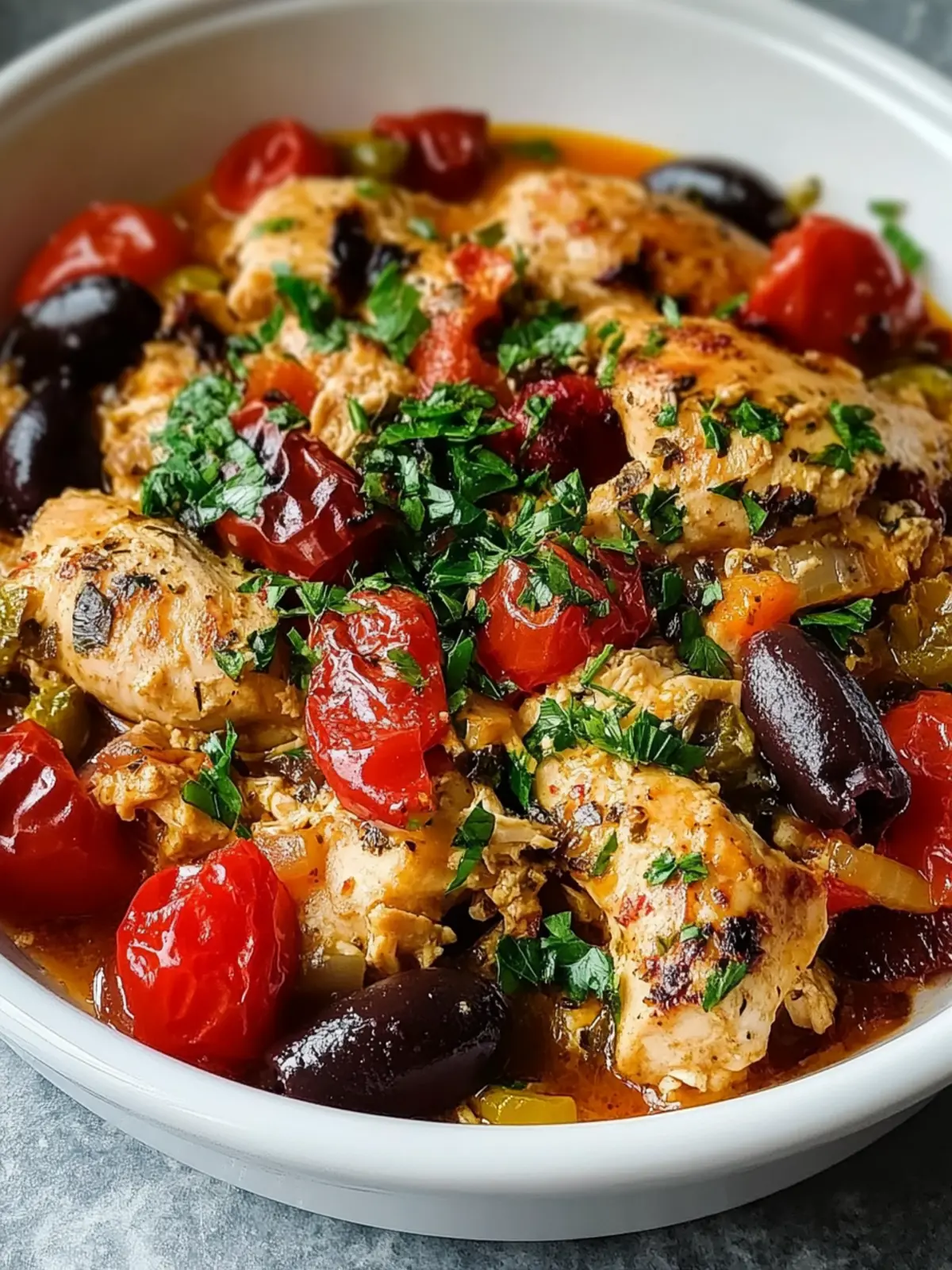 Greek Chicken Casserole