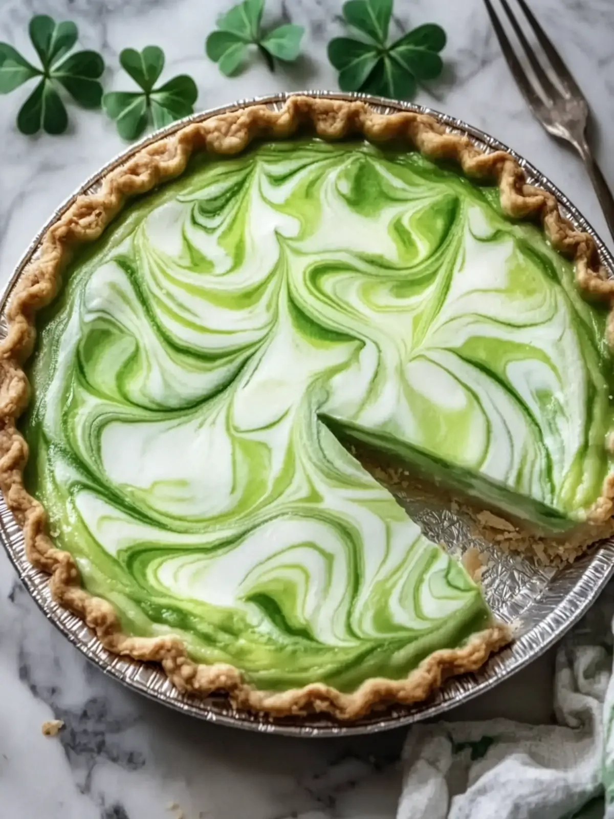 Delicious Shamrock Swirl Pie: Easy Minty Festive Treat 5 Shamrock Swirl Pie