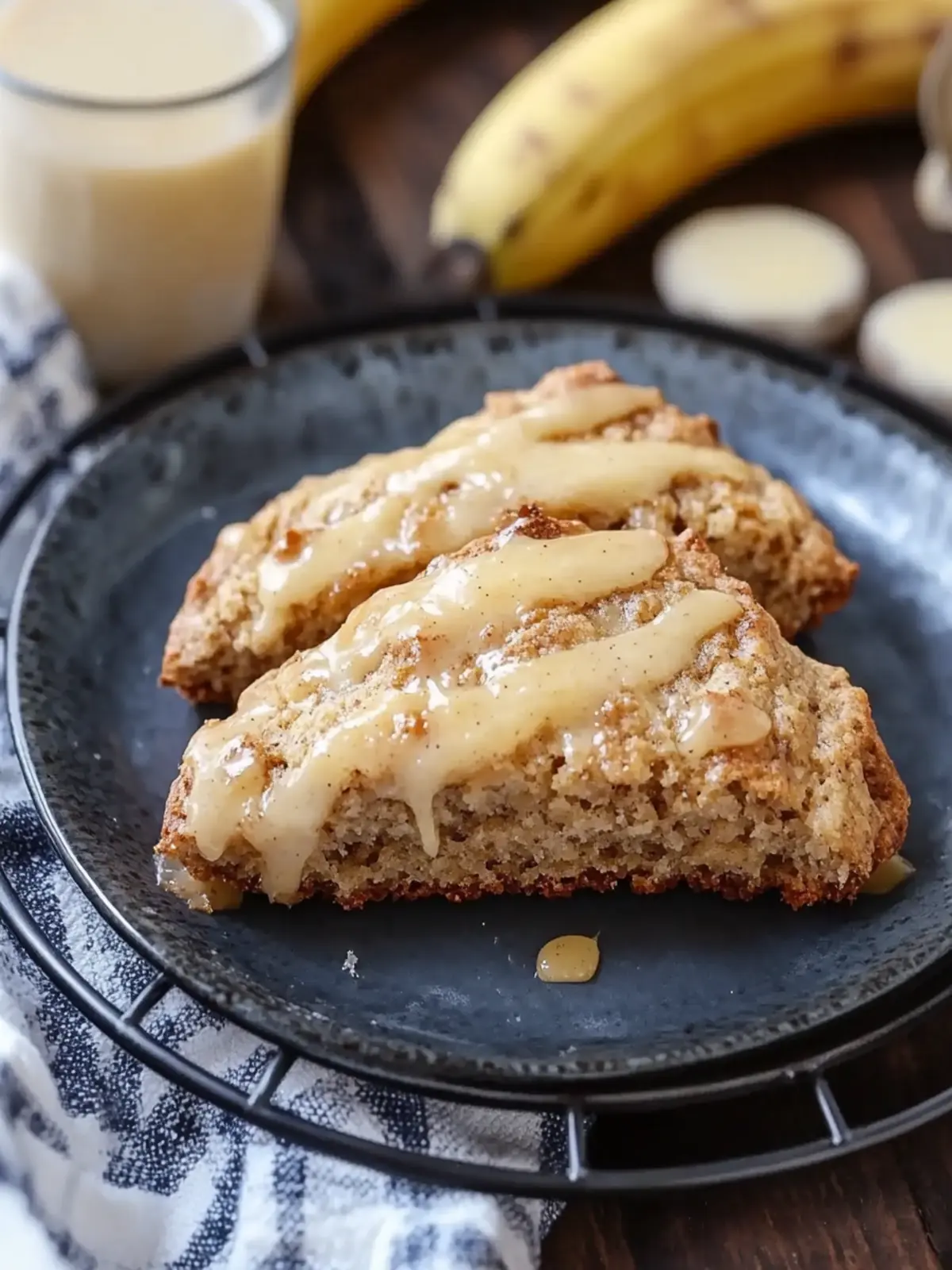 Irresistible Banana Bread Scones That Will Brighten Mornings 2 Banana Bread Scones