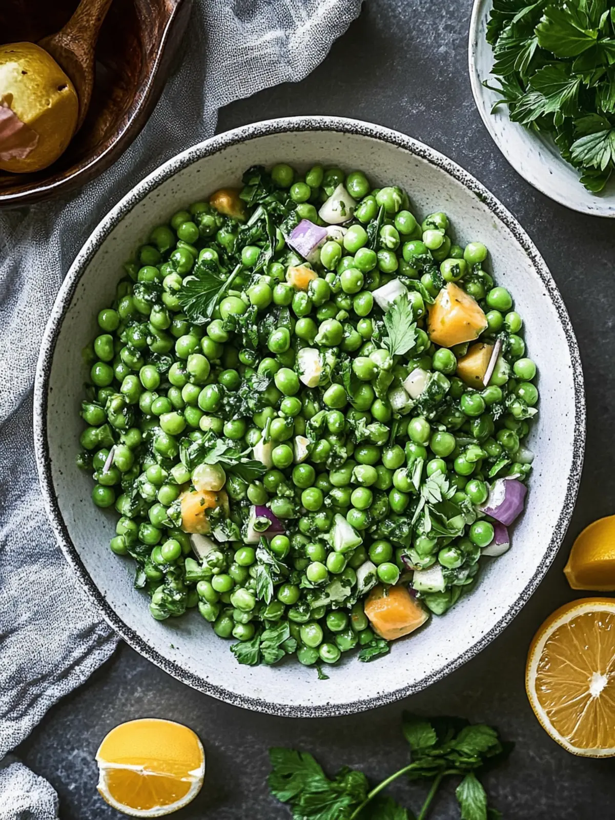 Creamy Pea Salad Recipe for Fresh Spring Flavors 2 Pea Salad