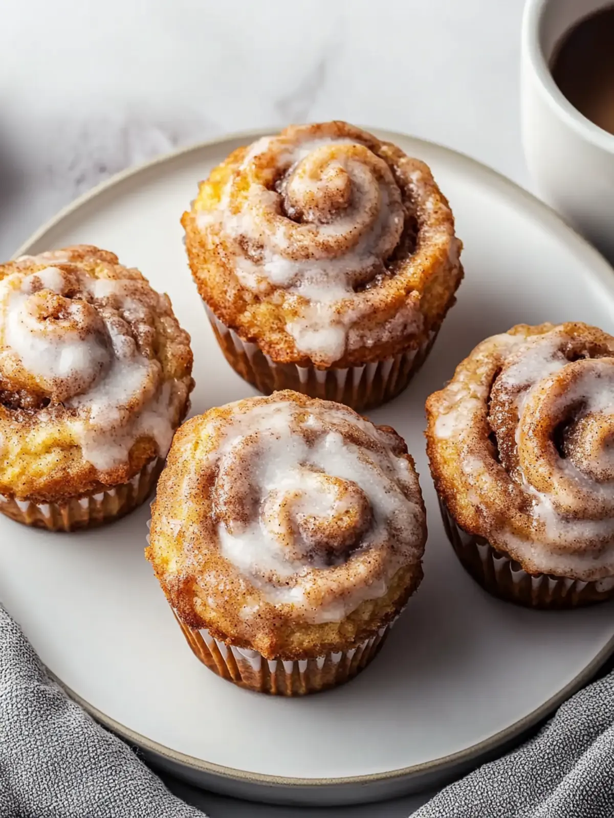 Cinnamon Roll Muffins: Soft, Sweet, and Ready in 30 Minutes 5 Cinnamon Roll Muffins