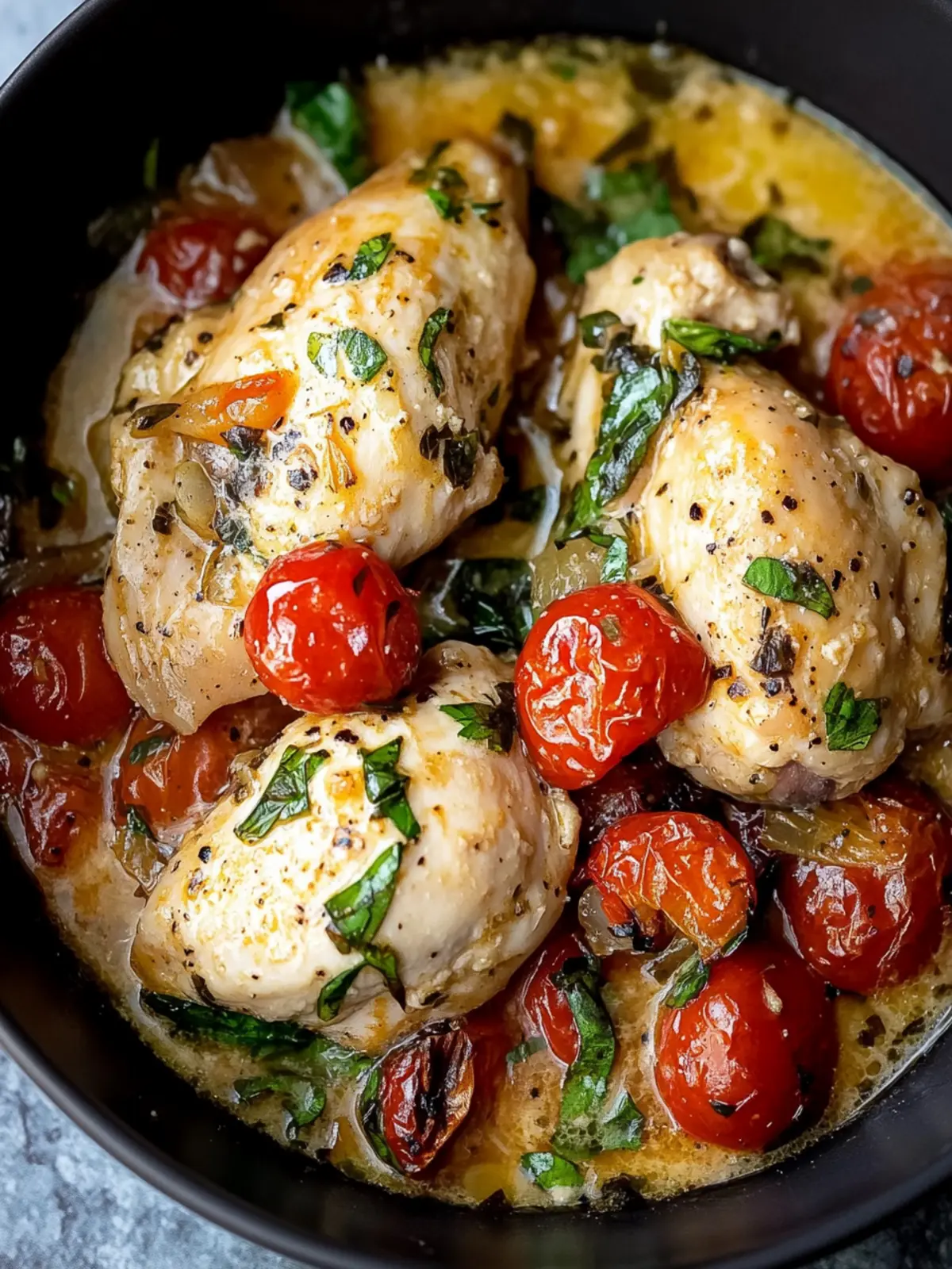 Crockpot Tuscan Chicken