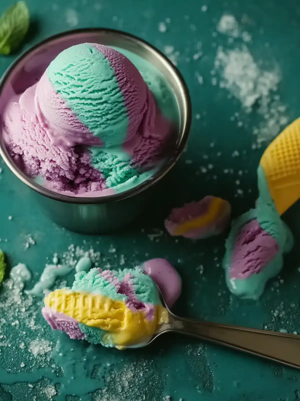 Delight in Homemade Moon Mist Ice Cream: A Nostalgic Twist 5 Moon Mist Ice Cream