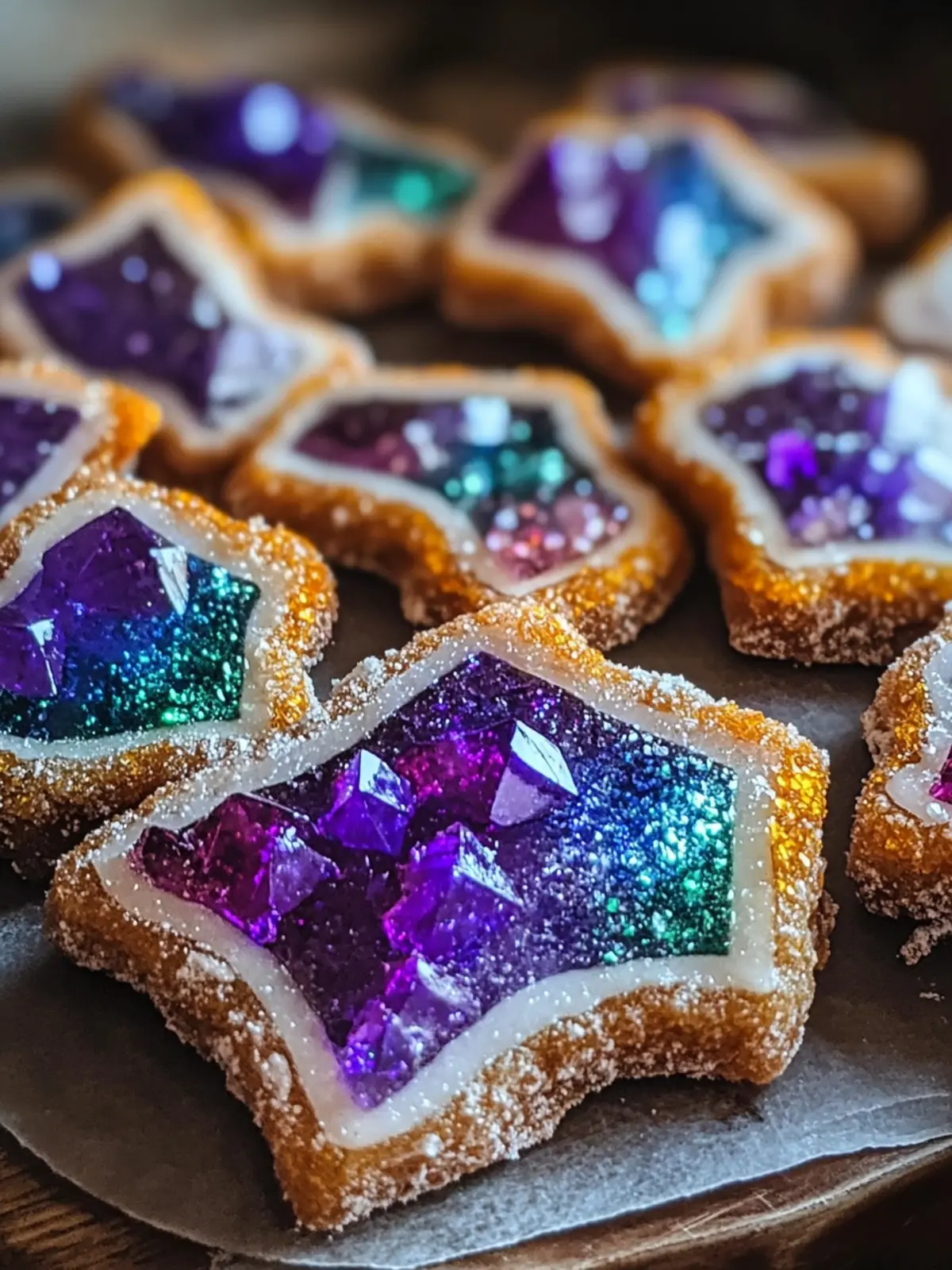 Dazzling Geode Cookies