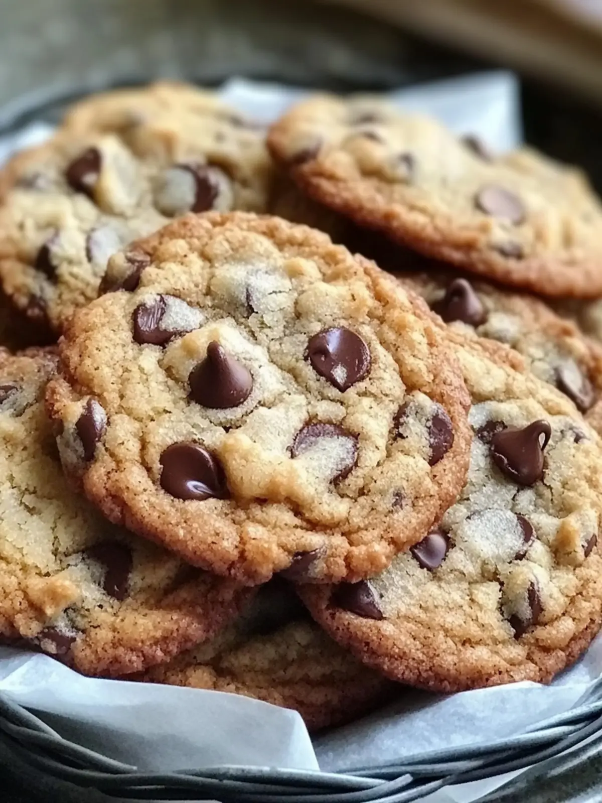 Crispy Gluten-Free Chocolate Chip Cookies