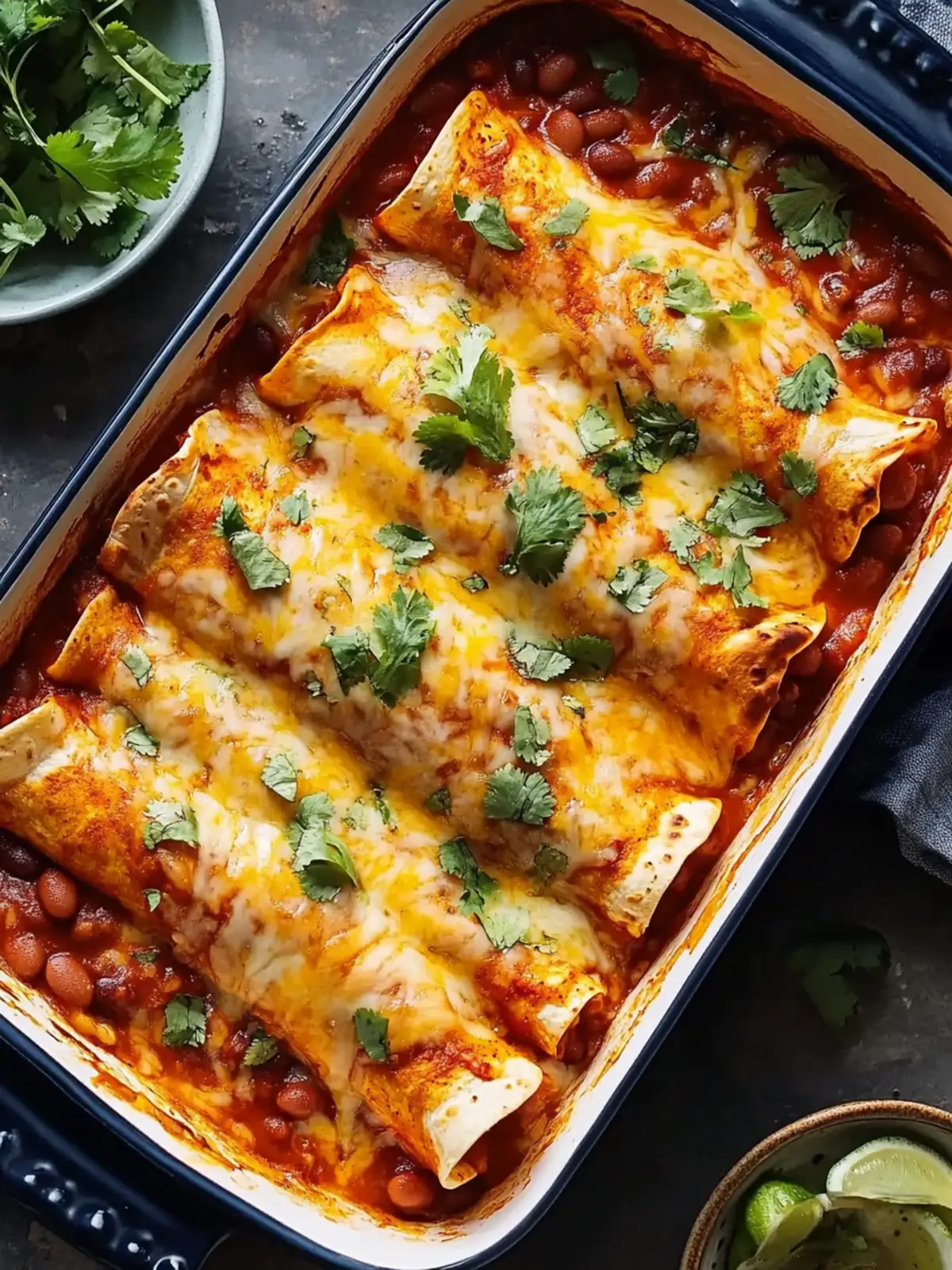 Easy Bean and Cheese Enchiladas Your Family Will Love 4 Bean and Cheese Enchiladas