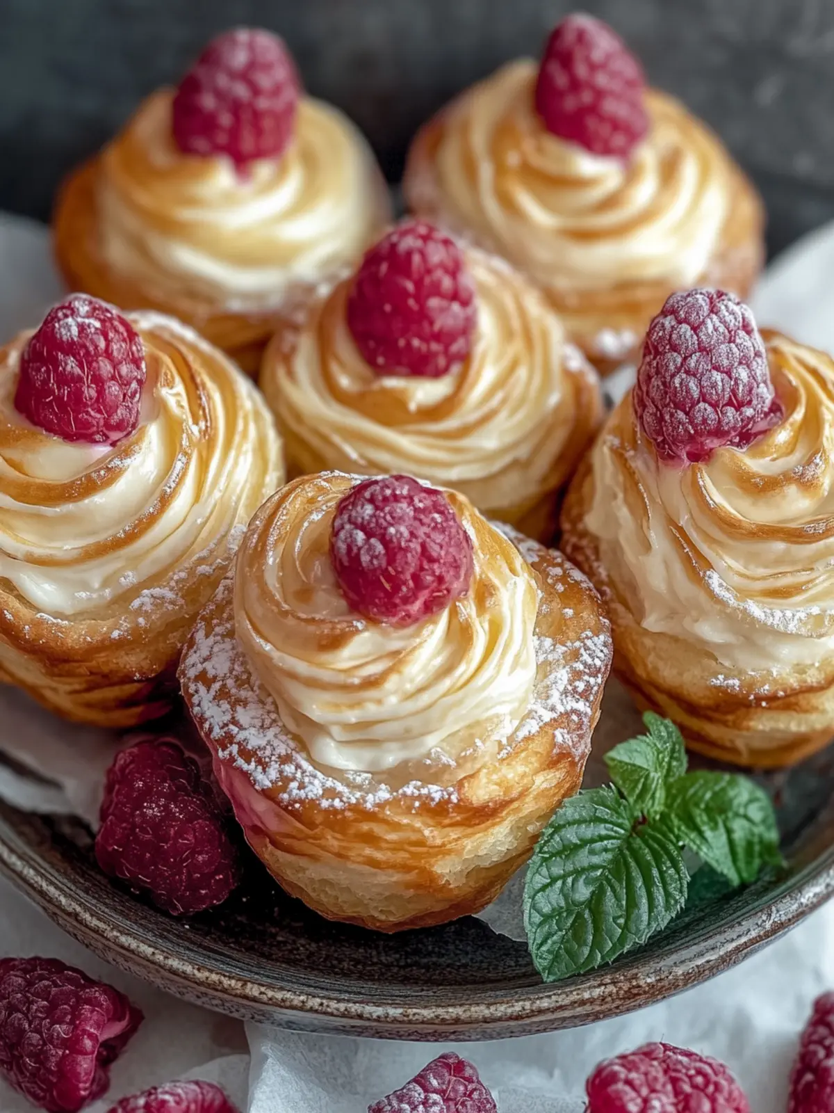 Delicious Raspberry Cream Cheese Cruffins You Can Make Today 3 Raspberry Cream Cheese Cruffins
