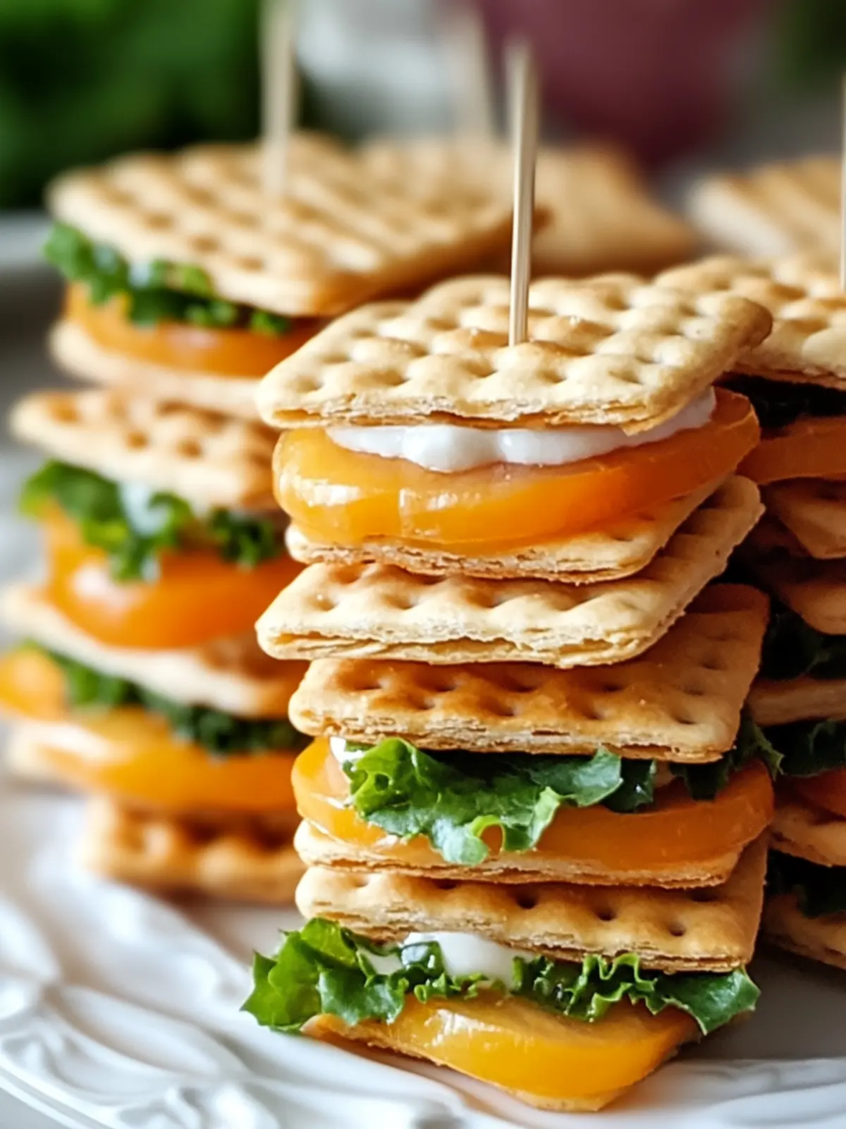 Ritz Cracker Party Sandwiches: Easy Bites for Any Celebration 5 Ritz Cracker Party Sandwiches