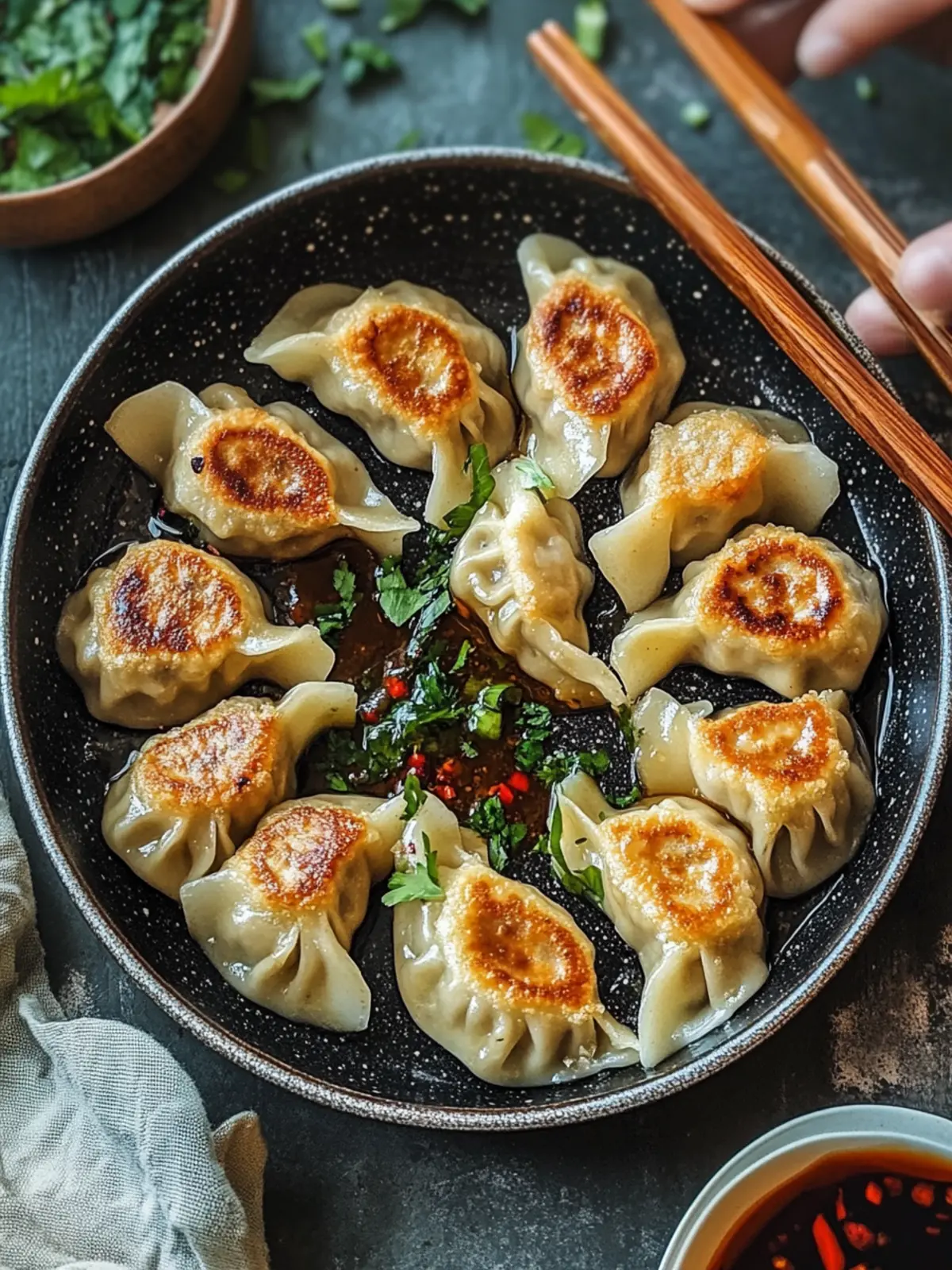 One Pan Dumplings in Coconut Curry for Family Bliss 3 One Pan Dumplings