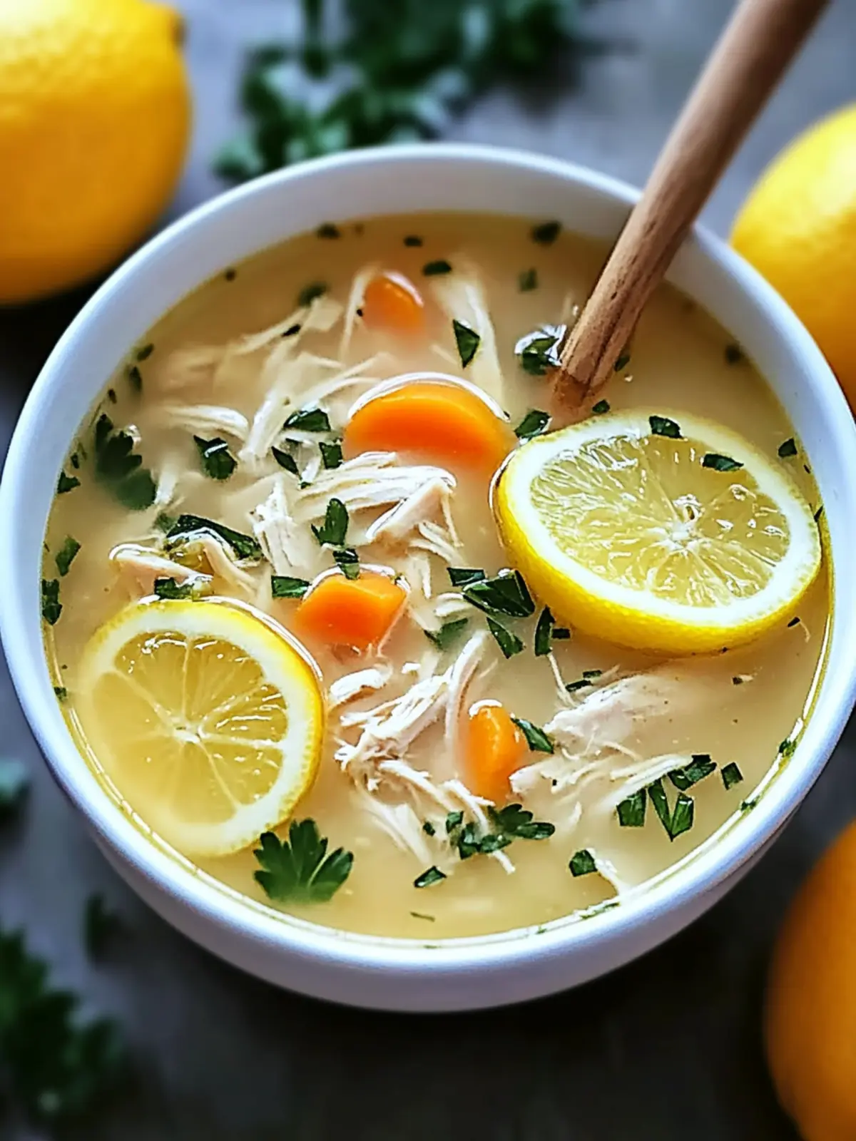 Crockpot Lemon Chicken Soup: A Zesty Comfort Food Classic 5 Crockpot Lemon Chicken Soup