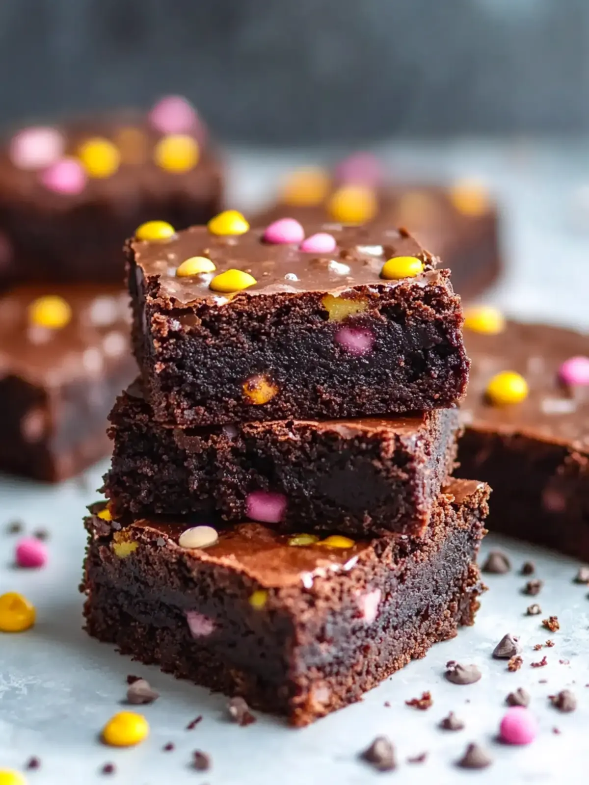 Decadent Cosmic Brownies with Irresistible Fudge Ganache 5 Cosmic Brownies