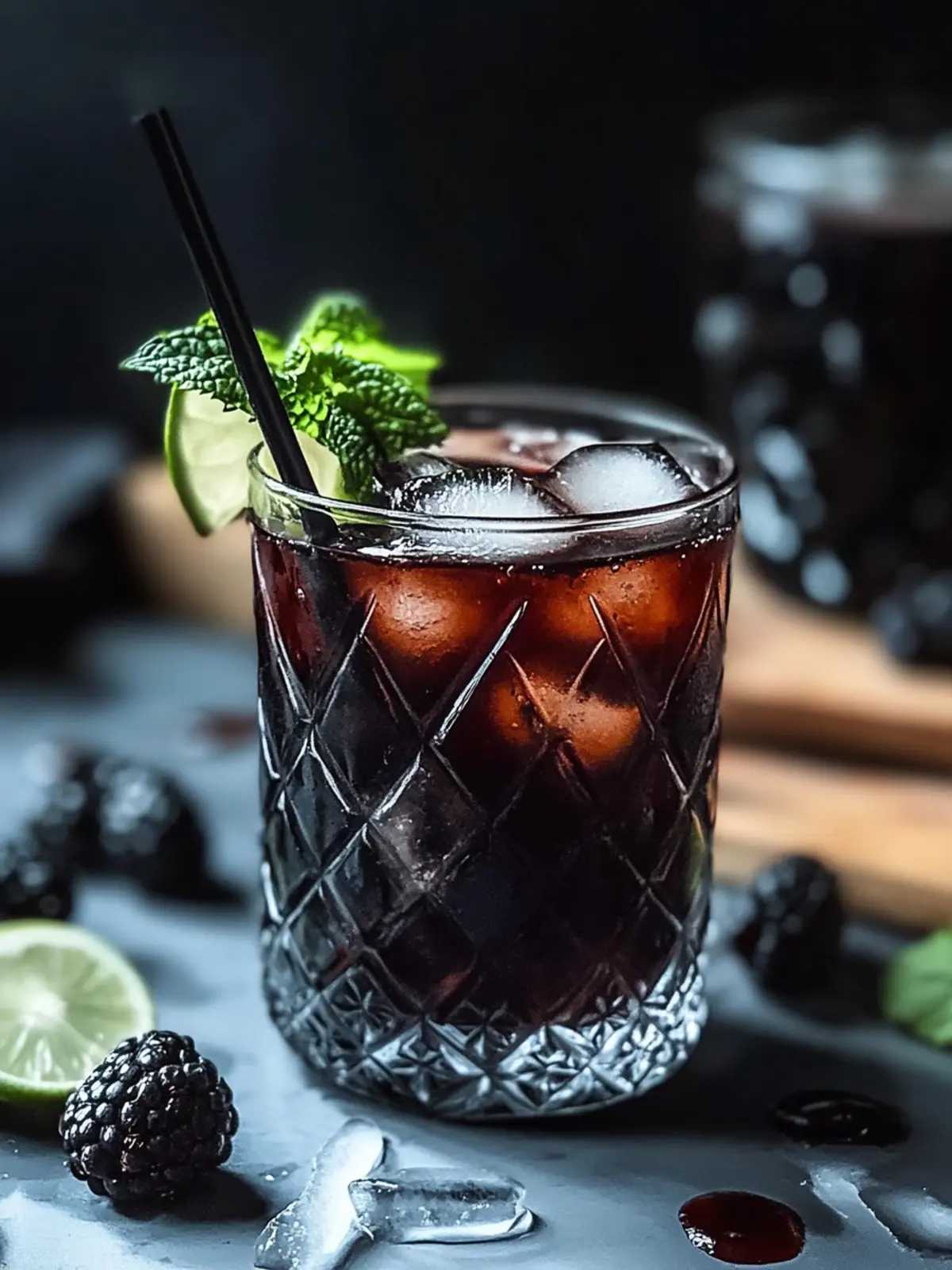 Mix Up Your Night with a Tasty Black Magic Mocktail 5 Black Magic Mocktail