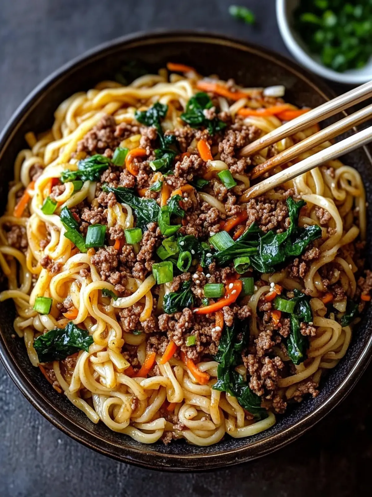Savory Asian Ground Beef Noodles Ready in Just 30 Minutes 4 Asian Ground Beef Noodles