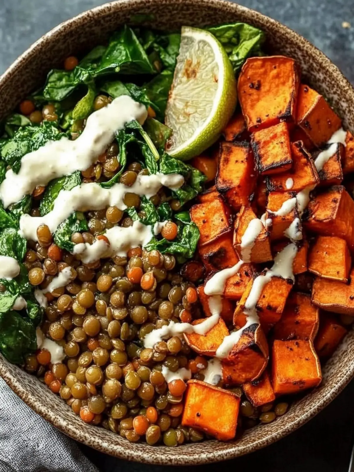 Healthy Lunch Sweet Potato Lentil Bowl for Energizing Meals 4 Healthy Lunch Sweet Potato Lentil Bowl