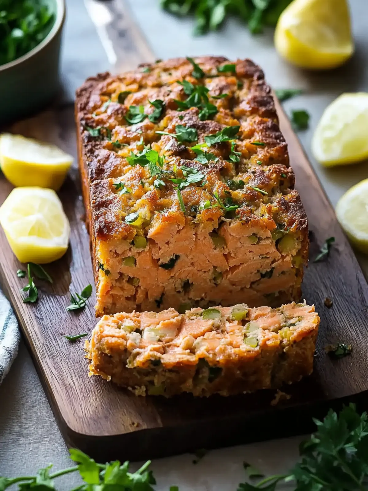 Savory Salmon Loaf: Comfort Food That Delights Every Bite 4 Savory Salmon Loaf