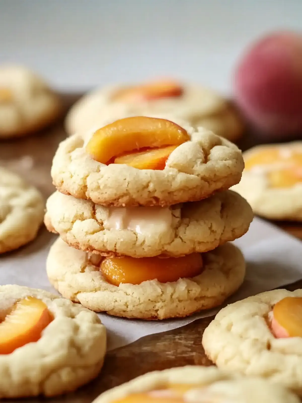 Peaches and Cream Cookies: A Delightfully Chewy Spring Treat 2 Peaches and Cream Cookies