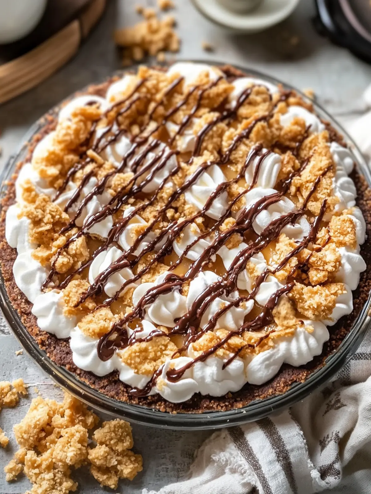 Samoas Cookie Pie: No-Bake Treat for Sweet Nostalgia 3 Samoas Cookie Pie