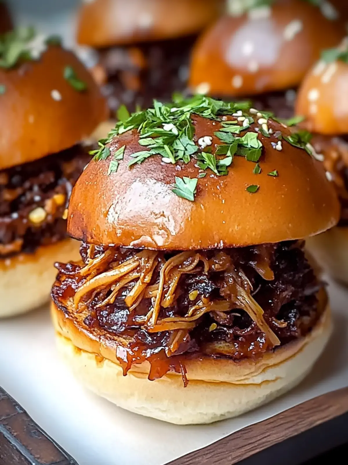 Garlic Pulled Beef Sliders: The Ultimate Comfort Food Delight 4 Garlic Pulled Beef Sliders