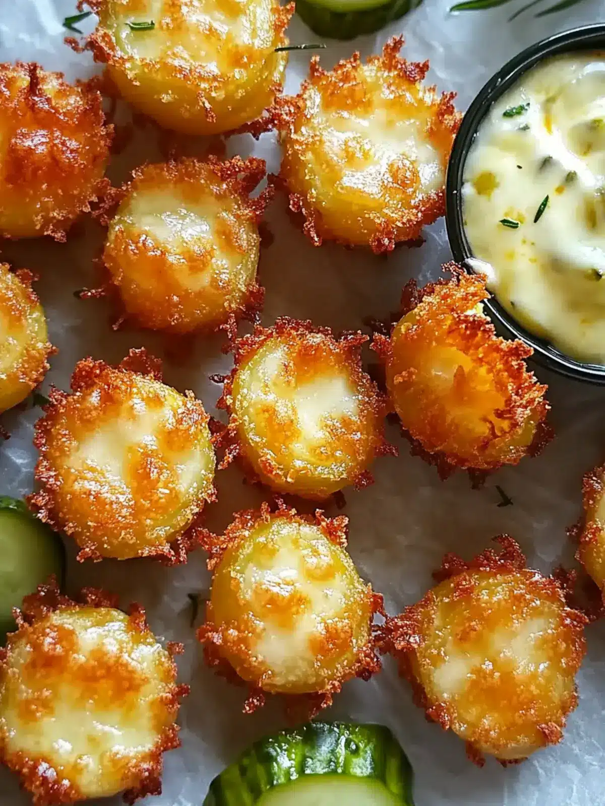 Crispy Pickle Cheese Bites: Your New Favorite Snack Treat 5 Crispy Pickle Cheese Bites