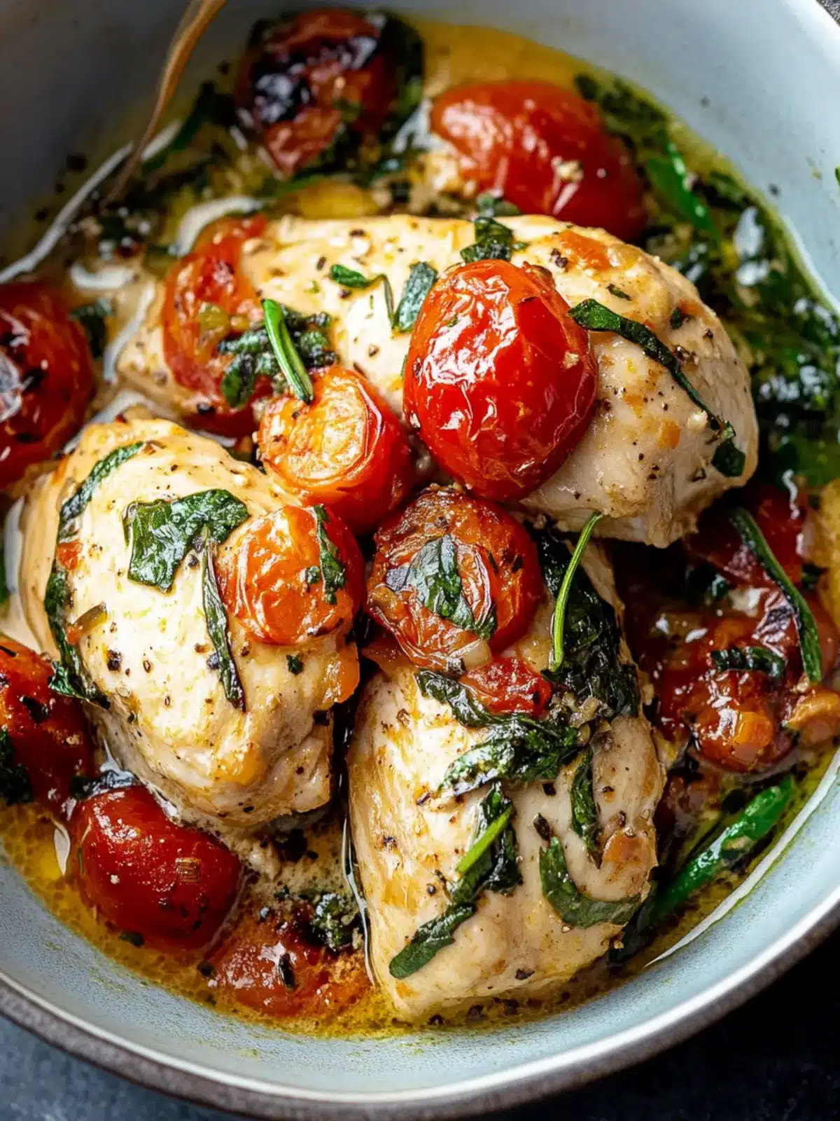 Crockpot Tuscan Chicken