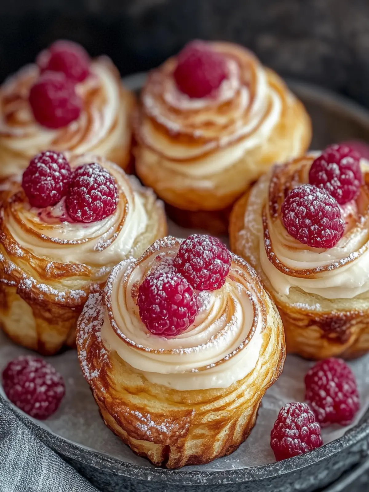 Delicious Raspberry Cream Cheese Cruffins You Can Make Today 2 Raspberry Cream Cheese Cruffins