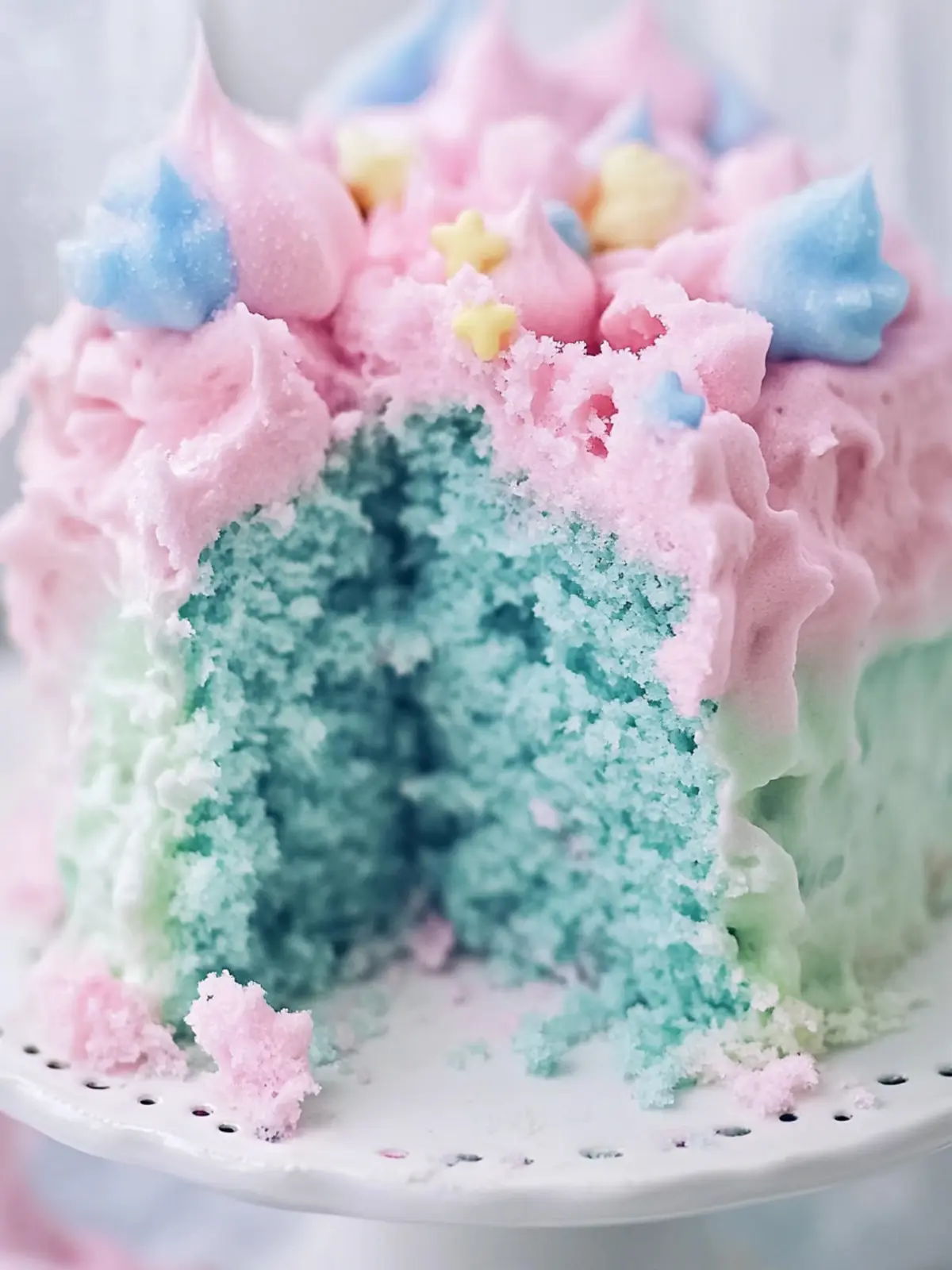 Cotton Candy Cake