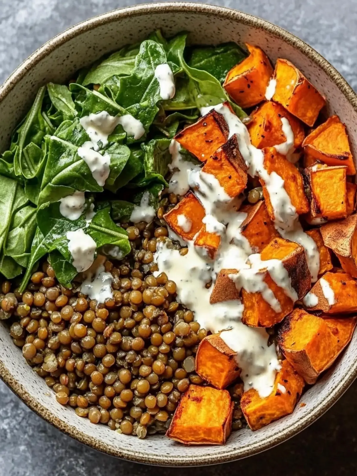 Healthy Lunch Sweet Potato Lentil Bowl for Energizing Meals 2 Healthy Lunch Sweet Potato Lentil Bowl