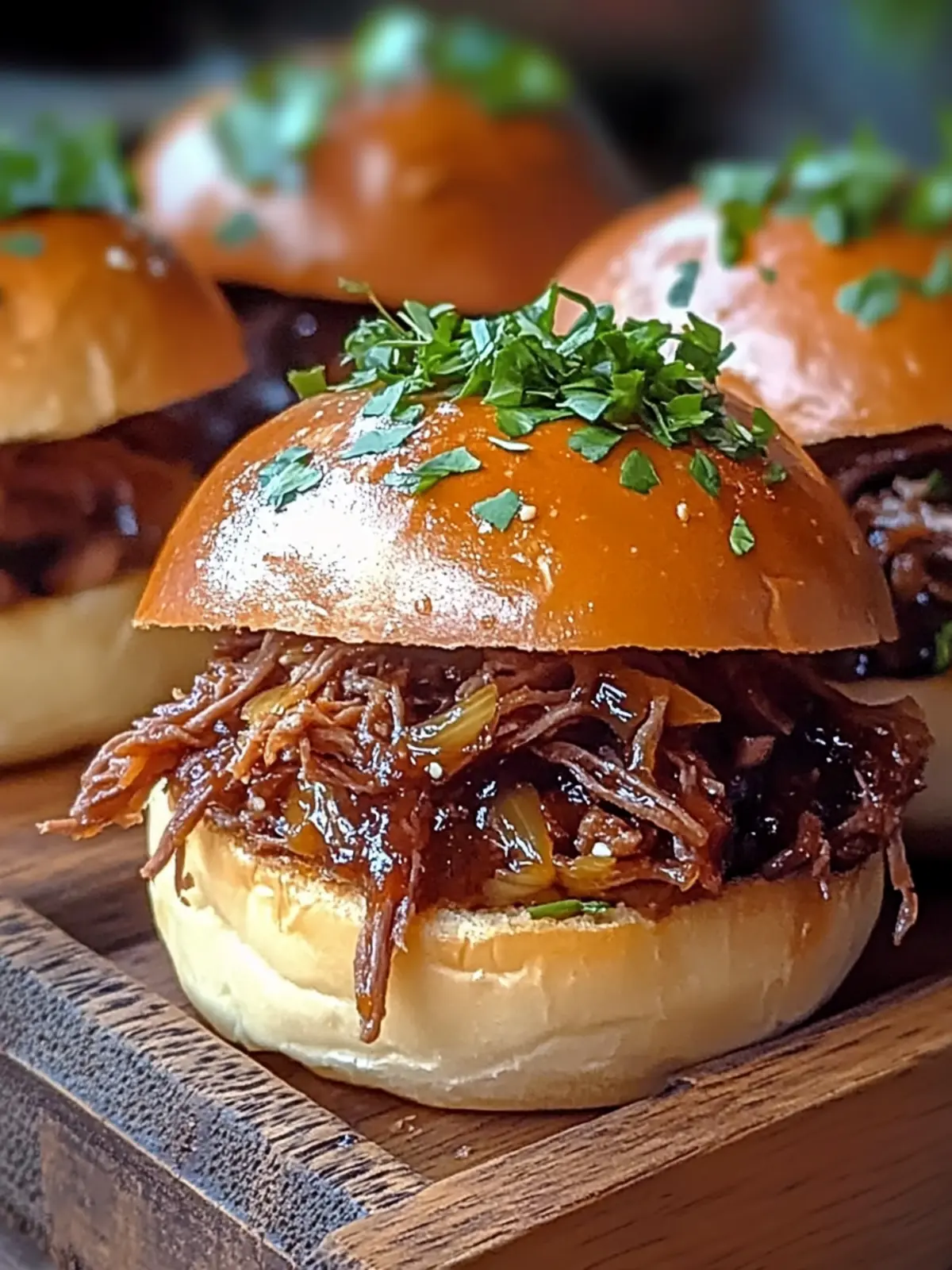Garlic Pulled Beef Sliders: The Ultimate Comfort Food Delight 3 Garlic Pulled Beef Sliders