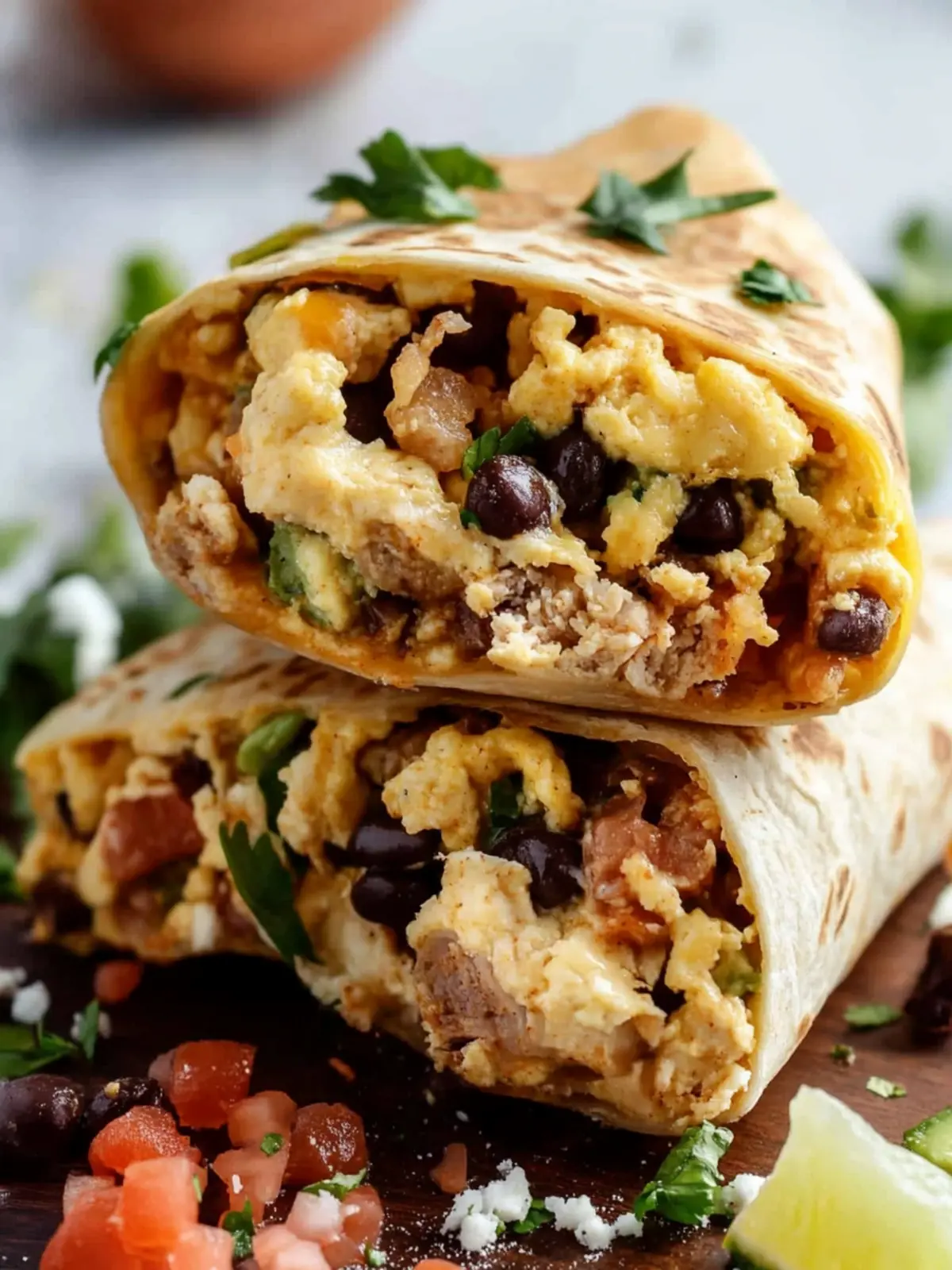 Savor the Day with High-Protein Breakfast Burritos 5 High-Protein Breakfast Burrito