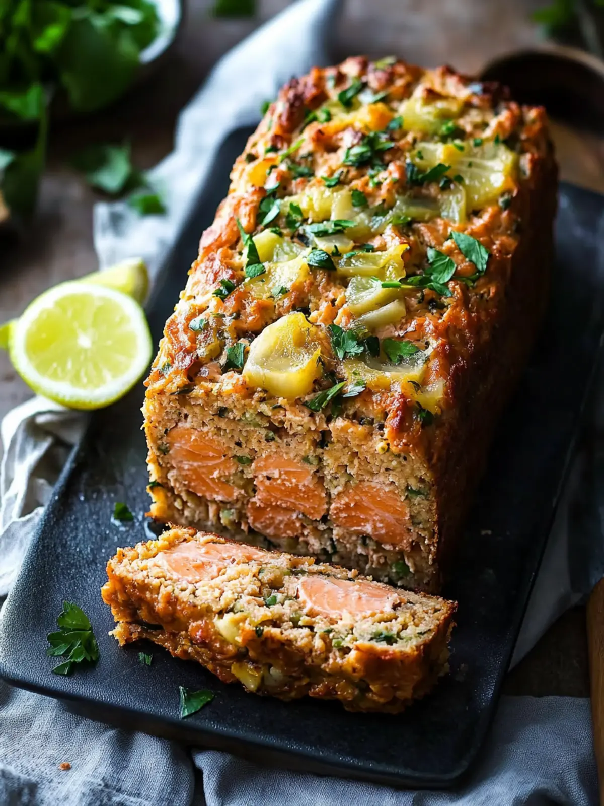 Savory Salmon Loaf: Comfort Food That Delights Every Bite 3 Savory Salmon Loaf