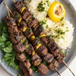 Zesty Grilled Lamb Kebabs with Preserved Lemon Delight 10 Grilled Lamb Kebabs with Preserved Lemon