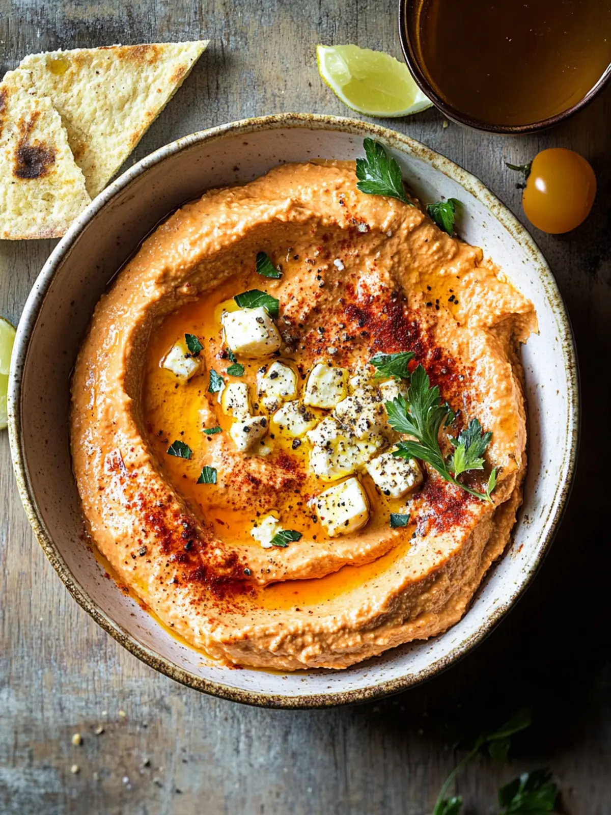Irresistible Roasted Pepper Feta Dip That's Perfect for Parties 4 Roasted Pepper Feta Dip