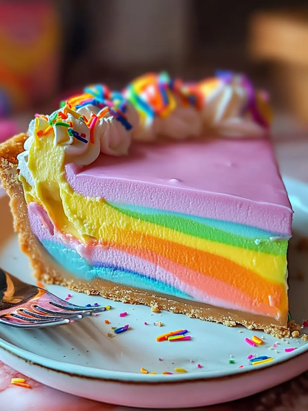 Magical Easy Rainbow Pie – A Festive Delight for All Seasons 4 Magical Easy Rainbow Pie