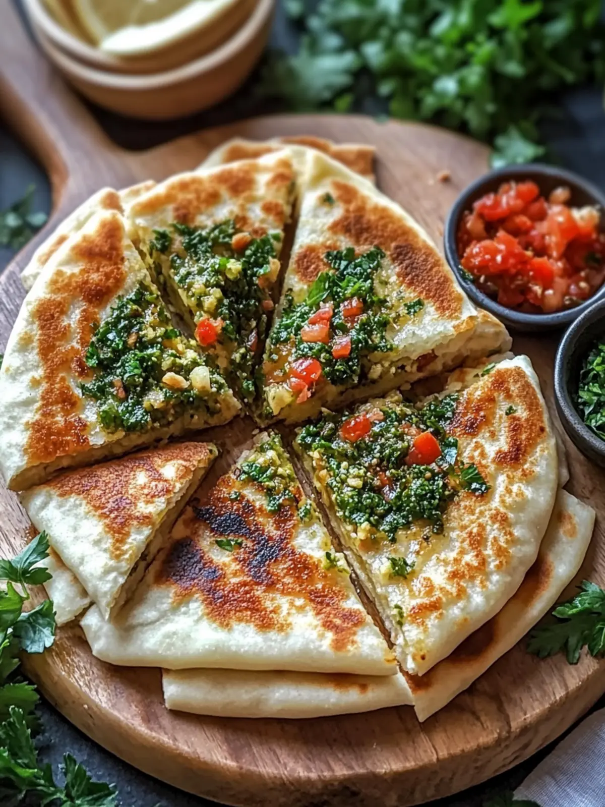 Juicy Lebanese Arayes