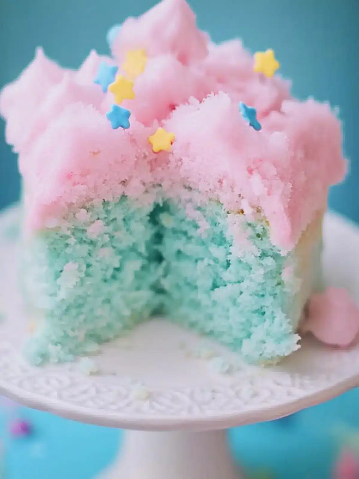 Cotton Candy Cake