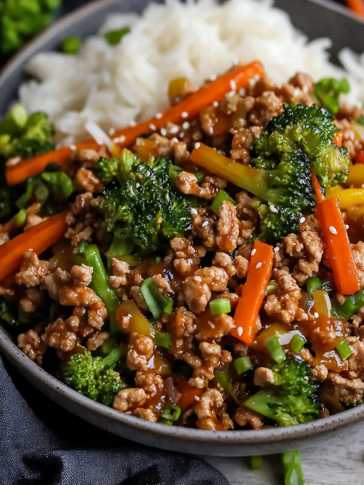 Easy Ground Turkey Teriyaki Stir Fry for Busy Weeknights 4 Ground Turkey Teriyaki Stir Fry